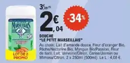 E.Leclerc Douche le petit marseillais offre