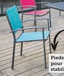 Super U Fauteuil empilable cabourg offre