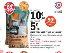 E.Leclerc Jardi TOUS MES AMIS Maïs concassé offre