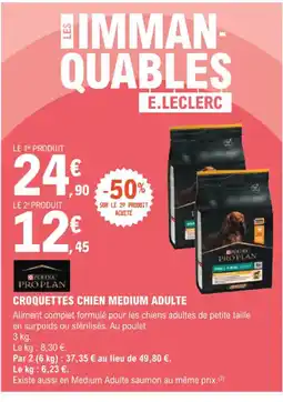 E.Leclerc Jardi Croquettes chien medium adulte offre