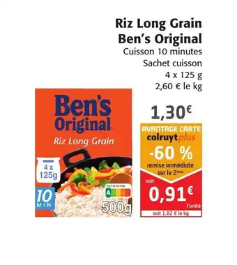 Riz Long Grain Ben's Original