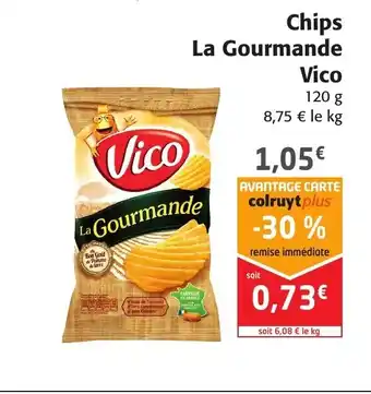 Colruyt Chips La Gourmande Vico offre