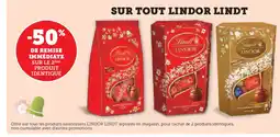 Hyper U LINDT Sur tout lindor offre