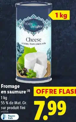 Lidl Fromage en saumure offre