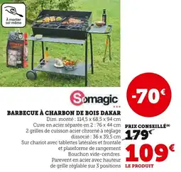 Super U Barbecue à charbon de bois dakar offre