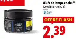 Lidl Œufs de lompes noirs offre