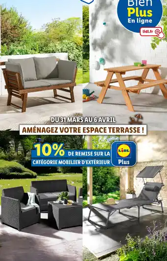 Lidl Aménagez votre espace terrasse! offre