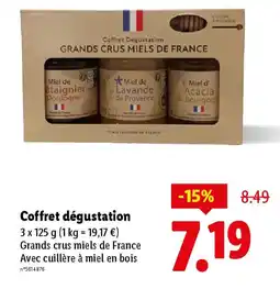 Lidl Coffret dégustation offre