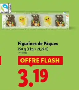 Lidl Figurines de pâques offre