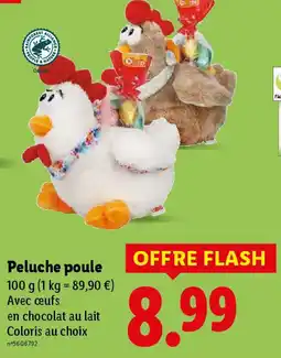 Lidl Peluche poule offre