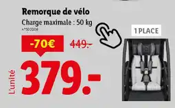 Lidl Remorque de vélo offre