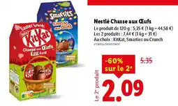 Lidl Nestlé chasse aux œufs offre