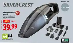 Lidl Silvercrest aspirateur à main sans fil offre