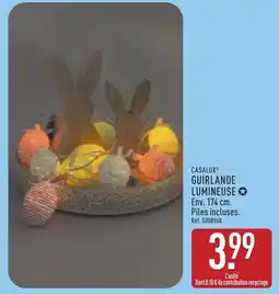 ALDI Casalux guirlande lumineuse offre