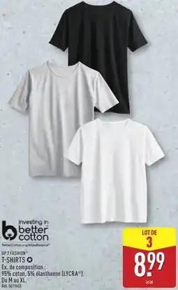 ALDI Up2fashion t-shirts offre