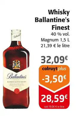 Colruyt BALLANTINES'S Whisky finest offre