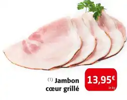 Colruyt Jambon cœur grillé offre