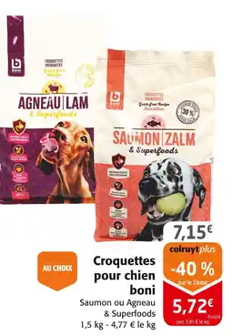 Colruyt BONI Croquettes pour chien offre