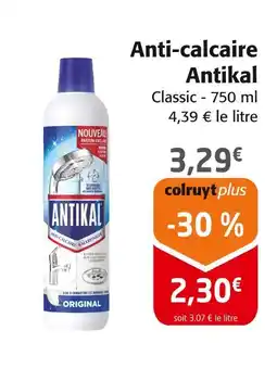 Colruyt ANTIKAL Anti-calcaire antikal offre