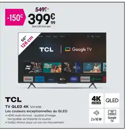 Pulsat TCL Tv qled 4k offre