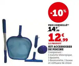 Hyper U Kit accessoires de piscine offre