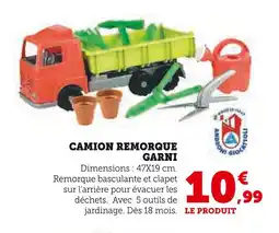 Hyper U Camion Remorque Garni offre