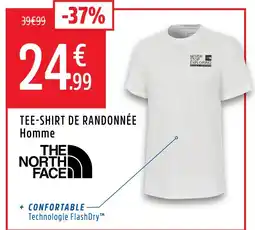 Intersport THE NORTH FACE Tee-shirt de randonnée homme offre