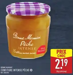 ALDI Bonne maman confiture intense pêche offre