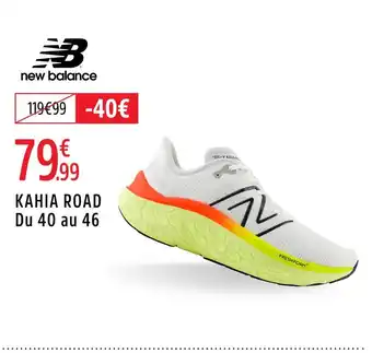 Intersport new balance Chaussures de running femme Kahia Road offre