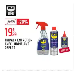 Intersport WD-40 Tripack entretien avec lubrifiant offert offre