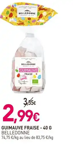 naturéO BELLEDONNE Guimauve fraise offre