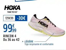 Intersport HOKA Chaussures de running Rincon 4 offre