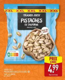 ALDI TRADER JOE’S Pistaches grillées à sec offre