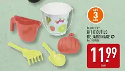 ALDI ÉCOIFFIER Kit d'outils de jardinage offre