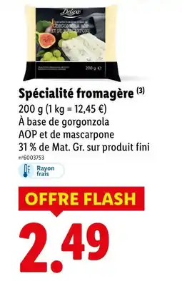 Lidl DELUXE Spécialité fromagère offre