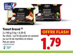 Lidl DELUXE Yaourt brassé offre