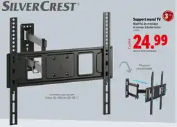 Lidl SilverCrest Support mural TV offre