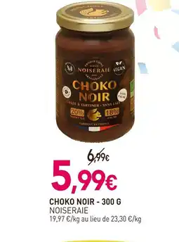 naturéO NOISERAIE Choko noir offre