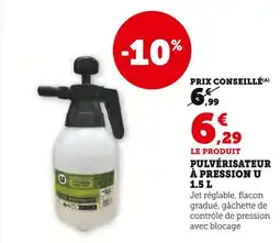 Super U U Pulvérisateur à pression 1.5 l offre