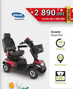 Technicien de Santé Invacare Scooter offre