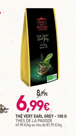 naturéO THÉS DE LA PAGODE The vert earl grey offre