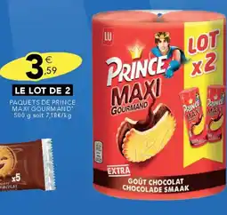 Stokomani LU Paquets de prince maxi gourmand offre