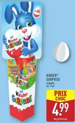 ALDI Kinder surprise offre