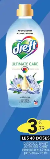 Stokomani DREFT D'adoucissant ultimate care offre