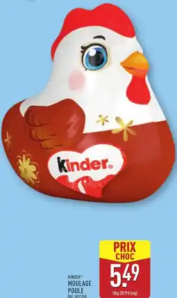 ALDI Kinder moulage poule offre