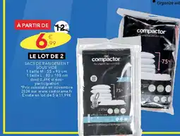 Stokomani COMPACTOR Sacs de rangement sous vide offre