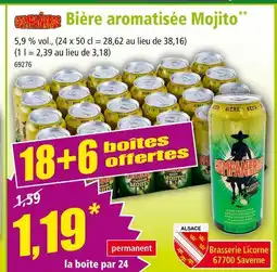 Norma COMPANEROS Bière aromatisée Mojito offre