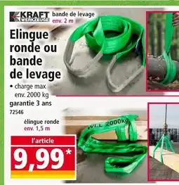 Norma KRAFT WERKZEUGE Elingue ronde ou bande de levage offre