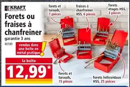 Norma KRAFT WERKZEUGE Forets ou fraises à chanfreiner offre