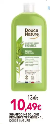 naturéO DOUCE NATURE Shampooing douche provence verveine offre